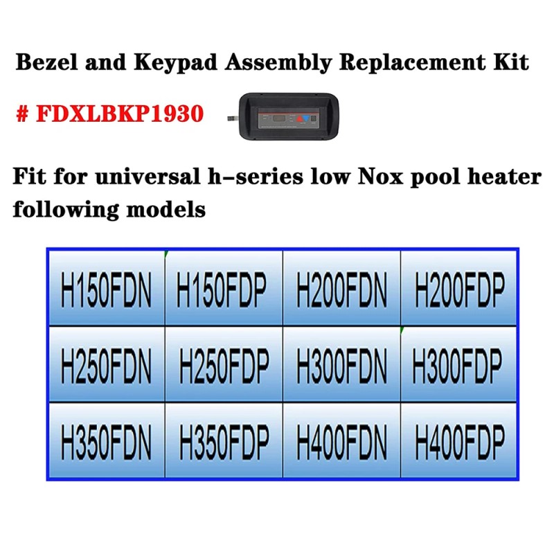 weoz_87 FDXLBKP1930 Keypad and Bezel Assembly & IDXL2DB1930 Display Board