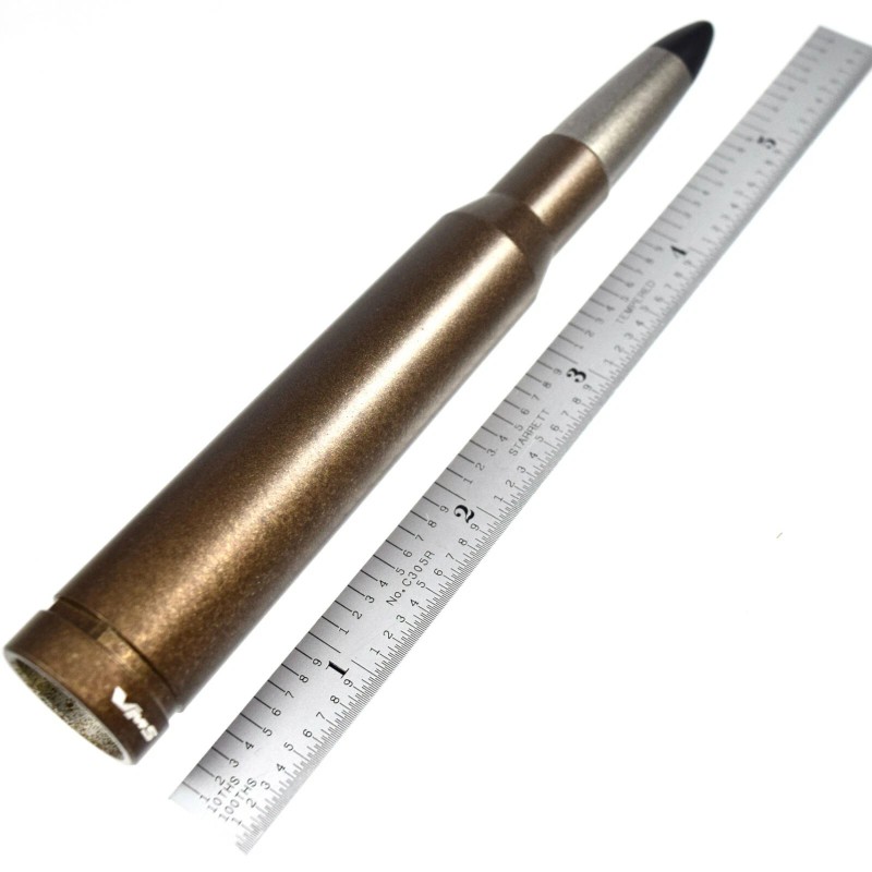 VMS RACING Anti-Theft Colored 50 Caliber Bullet Antenna 07 19