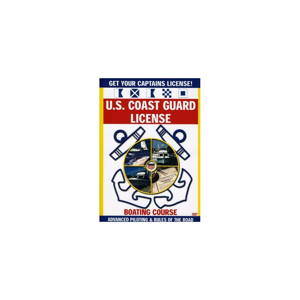 U.S. Coast Guard License Boating Course Instructional Training Video - Get Your Captains License! by Us Coast Guard License Boating Course (New 2011) [DVD]