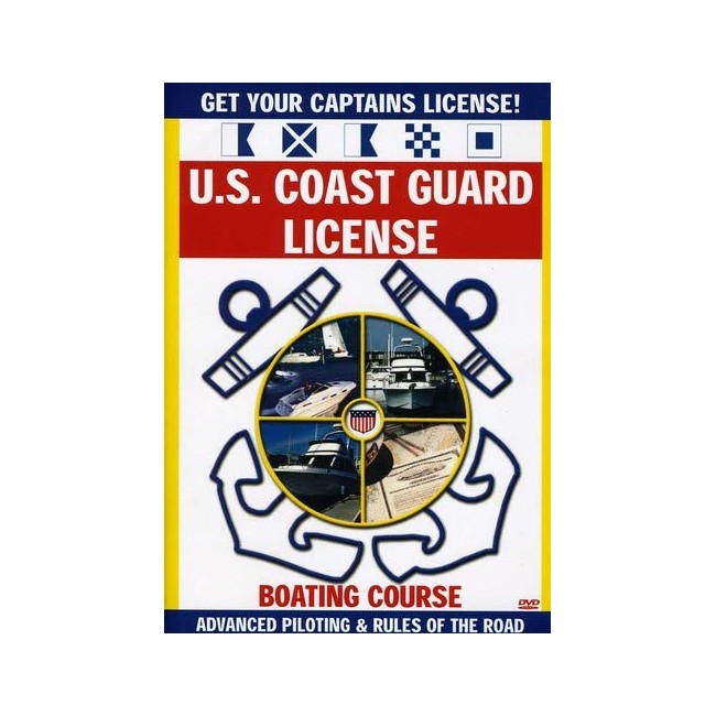 U.S. Coast Guard License Boating Course Instructional Training Video - Get Your Captains License! by Us Coast Guard License Boating Course (New 2011) [DVD]