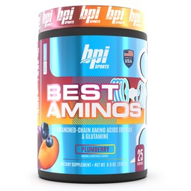 Bpi Sports  Best Aminos  Bcaa  Aminos Glutamina  250 Gr 25 Ser  Sabor Plumberry                                                                       