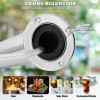 Dual Tap Stainless Steel Keg Beer Tower Dispenser with CGA320