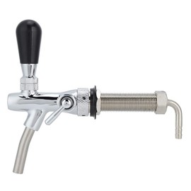 Dispensador de Grifo de Cerveza de Barril de Vástago Largo Ajustable, Accesorios de Elaboración de Cerveza para el Hogar, Herramientas de Vino de Rosca G5 Portátiles de 8