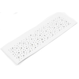 Mytoptrendz® Strechy Wide Headband Womens Soft Fabric Kylie Hair Bands for Girls and Ladies Sports Yoga Beandeu Hair Wap Hair Accessories with Sparkly Rhinestone (White)
