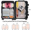 Compression Packing Cubes for Travel, 7 Set National Park Expandable