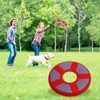 hssopa 2PCS, Glow in The Dark Toys,DogFlying Disc, Dog Ball,Interactive