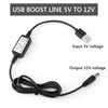 DROK USB to 12v, 5v to 12v USB Boost Converter,
