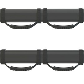 ELONN Paquete de 4 asas de agarre para barra enrollable, accesorios interiores universales para Jeep Wrangler CJ YJ TJ LJ JK JL Unlimited Gladiator JT 1955-2023 UTV ATV - Negro