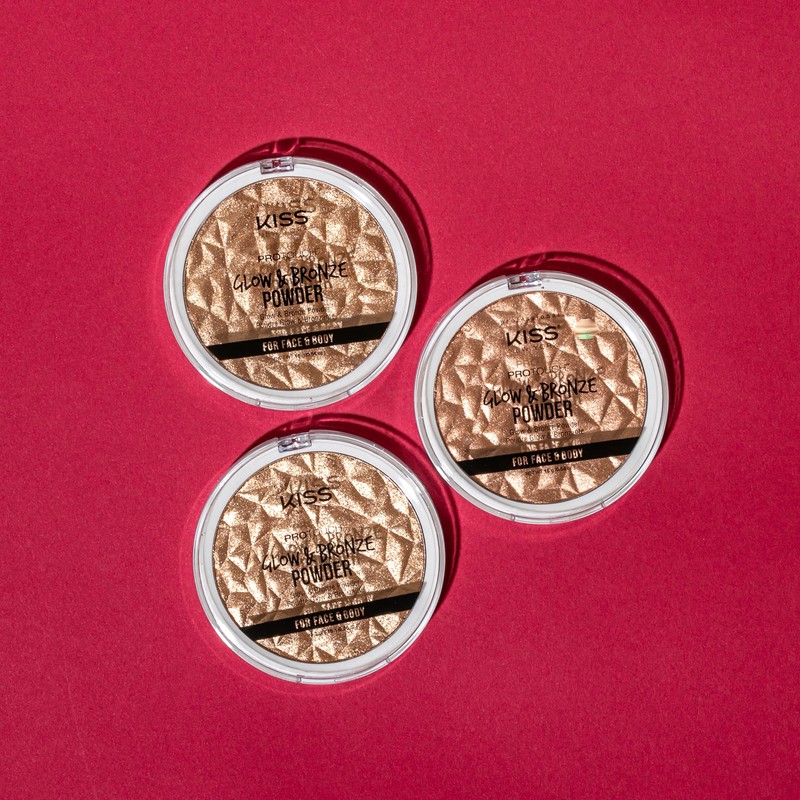 KISS NEW YORK Pro Touch Glow & Bronze Powder for