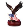 The San Francisco Music Box Company American Eagle Muscial Figurine
