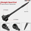 MAXPOWER 2PCS Scaffold Wrench Set, Dual Socket Scaffold 7/8 inch