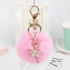 Shining crown Shiny Crown Soft Plush Keychain Fluffy Keychain 8cm