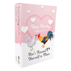Hen Party Games - She's Found Herself a Man Game Cards - Ultimate Hen Night Party Game **3 Games in 1**