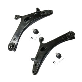 2 New Front Lower Control Arms With Ball Joints Compatible With 2009-2013 Subaru Forester; 2011-2014 Impreza WRX; WRX Replaces OEM # 20202SC011, 20202SC002