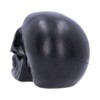 Nemesis Now Horror Skull Ornament Polyresin Black Green Geode 17cm
