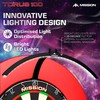 Mission Darts TOR100 Torus 100 | Dart Board LED Folding
