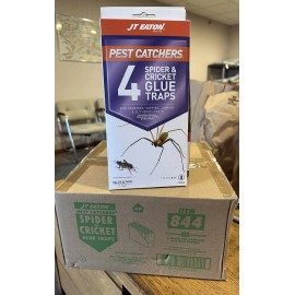 J.T. Eaton JT Eaton 4 pk/12pks per box : 844 Pest Catchers Spider and Cricket Traps