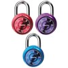 Master Lock Padlock, Mini Dial Combination Lock for Gym or