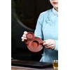 Handmade Zisha Teapot, Chinese Yixing Purple Clay Tea Pot 100cc,Chinese
