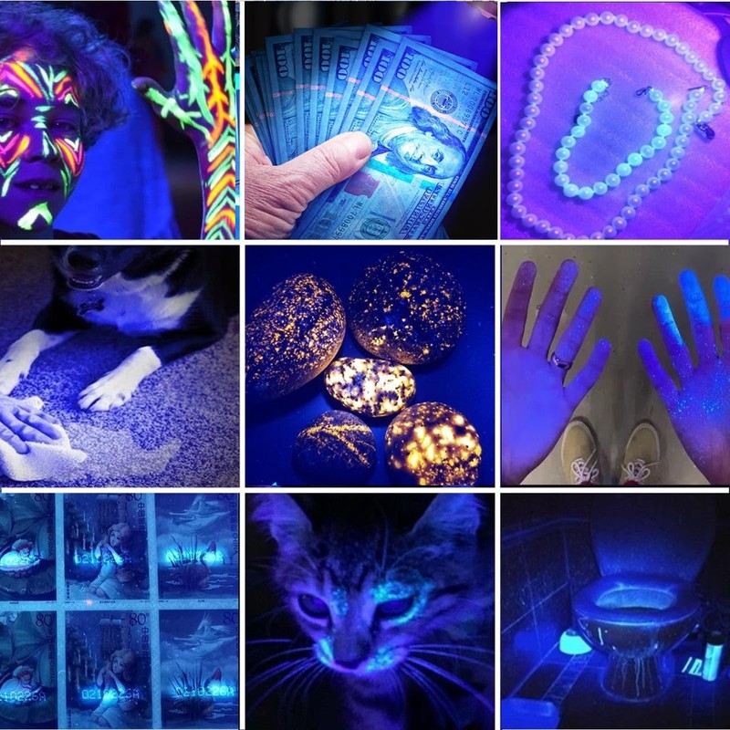 Alonefire P66 365nm Mini UV Flashlight