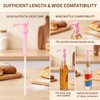 5 Pcs Syrup Dispenser Pump 10cc 28/400 Thread Pink (Pink)
