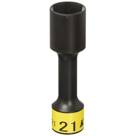 Kyoto Tool (KTC) Wheel Nut Socket for Impact Wrench [12.7sq] Long Thin Walled BP49-21