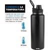 Termo de Acero Inoxidable 1.2 Lt Botella para Agua Fria
