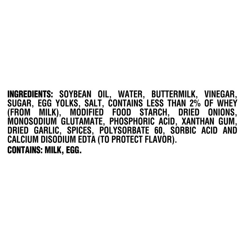 Kraft Buttermilk Ranch Dressing, 16 fl oz Bottle