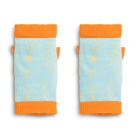 DEMDACO Fox Infant One Size Fits Most Orange and Blue Knee Pads Kneezies