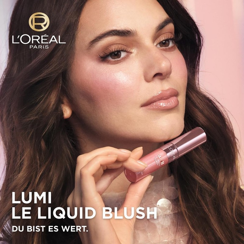 L'Oréal Paris Lumi Le Liquid Blush with a Freshly Shimmering