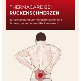 ThermaCare ThermaCare Wärmepflaster für den unteren Rücken, 4 Stück, bei Schmerzen im unteren Rücken und der Hüfte, Originalware von Angelini Pharma Deutschland