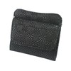 Indenya 1208-01-167 Purse, Coin Purse, G Deer Leather, Black Background