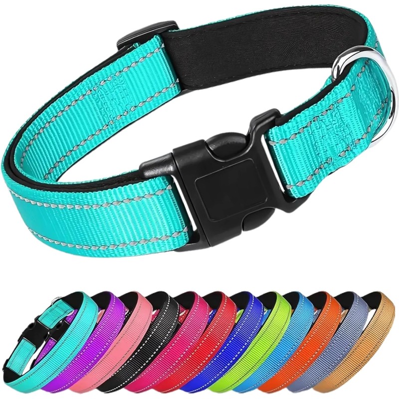 Collar Reflejante para Perro y Gato, Diseño Cómodo, Resistente. Ideal
