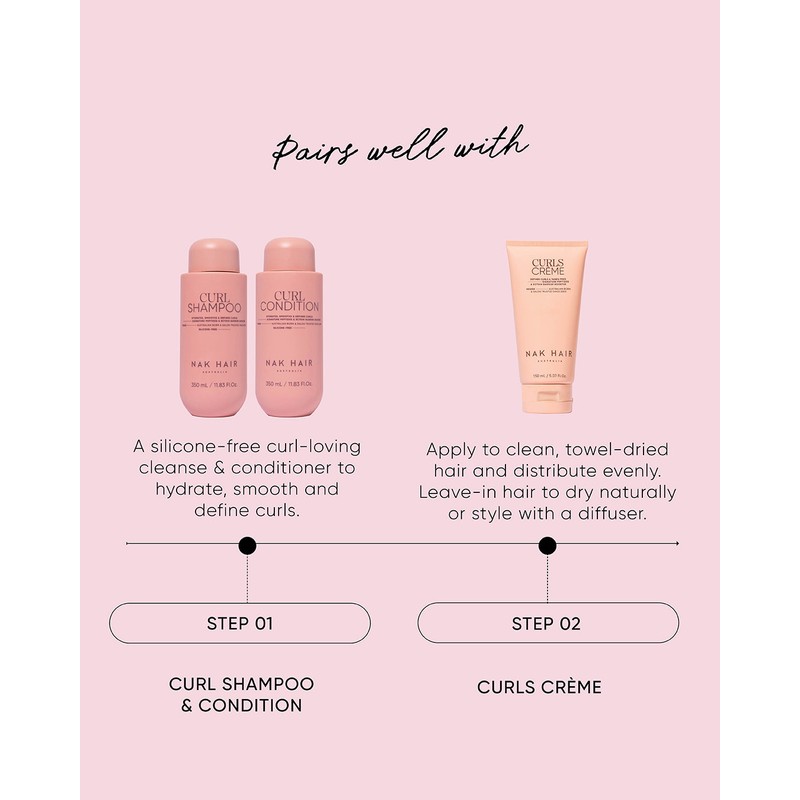 NAK Hair Curl Condition 350ml