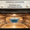 CorningWare QuickHeat 3.2-QT Cast Aluminum Roaster With Lid & Non-Stick