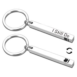 Iron Gifts for 6th Anniversary - 6 Year Anniversary Iron Gifts Ideas for Husband Wife, Couple 6Year Wedding Gift I Still Do Keychain for Her Him, Valentines Day Easter Gifts for Boyfriend Girlfriend