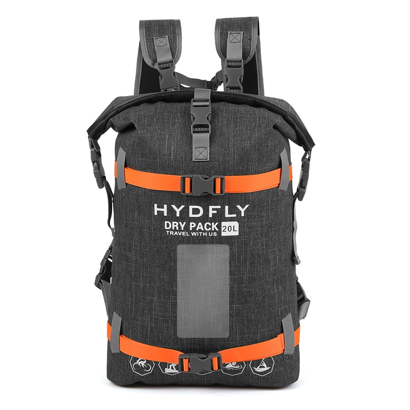 Outdoor Waterproof Dry Bag River Trekking Floating Roll-top Backpack Drifting