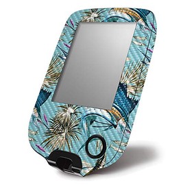MightySkins Carbon Fiber Skin for Abbott Freestyle Libre 1 & 2 - Island Fish | Protective, Durable Textured Carbon Fiber Finish | Easy to Apply, Remove, and Change Styles | Made in The USA