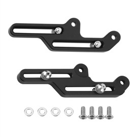Motorcycle Windscreen Adjusters Windshield Bracket for Honda NC700X / NC750X 2012-2015(Black)