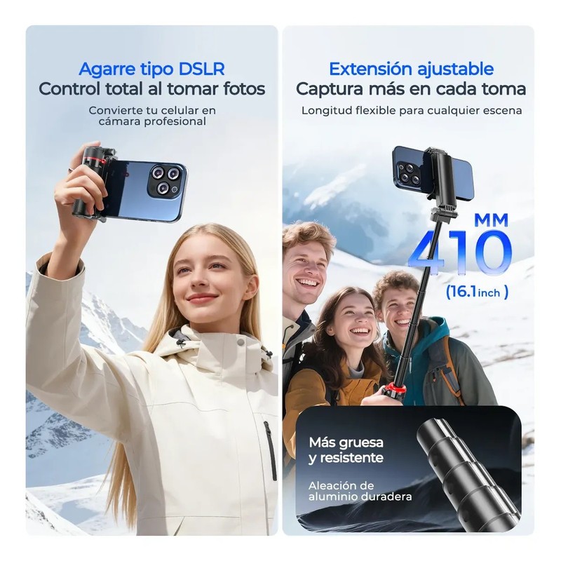 Soporte Selfie Stick Mini Para Celular Con Trípode