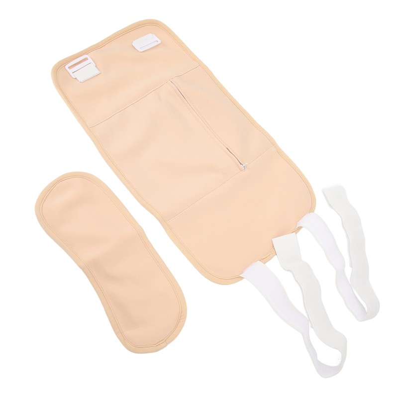 Waist Neck Castor Oil Wrap Reusable Washable Leakage Proof Soft