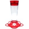 More Birds Ruby Hummingbird Feeder, 10-Ounce Capacity, 5 Ports