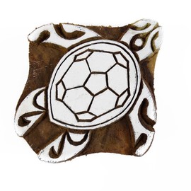 Turtle Stamp Indian Wooden Textile Stamps Wood Printing Block Decorative Block