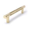 BSM Marketing Knurled T Bar Gold Modern Kitchen Cupboard Cabinet