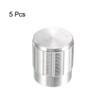 sourcing map Set of 5 6 mm Inserted Axle 16
