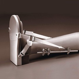 Rolyan External Fixator Foot Support, Lower Leg Brace for Tibial Fractures or Calf Strains, Tibia Support That Stabilizes The Lower Leg and Supports Ankle Dorsiflexion for Injury Recovery and Rehab