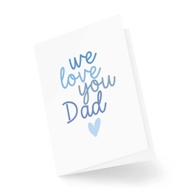 Thoughtful Card for Dad - We love you Dad - Card from Son Daughter - Father's Day Card - Birthday Card - CBH1660