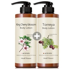 Bonita Garden Hand Cream 6-piece Set 5+1 Derm Moisturizing Cream Moisturizing Gift - 16. King Cherry Body Lotion + Torreya Body Lotion / 보니타 가든 핸드크림 6종세트5+1덤보습크림보습선물 - 16.킹체리 바디로션+토레야 바디로션