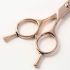 [PF] DEEDS Z-mini Pink Gold Titanium Scissor (4.5 inch) Professional
