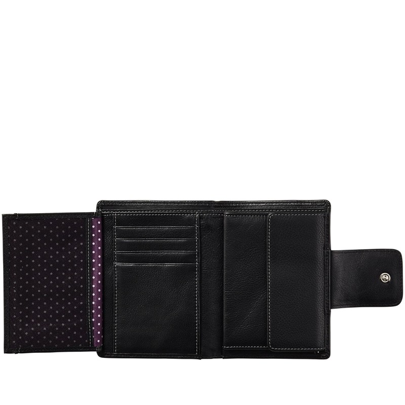 Picard Ladysafe Wallet Black